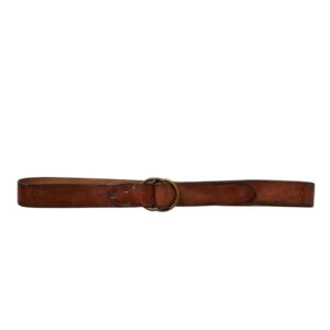 RALPH LAUREN DISTRESSED LEATHER BELT