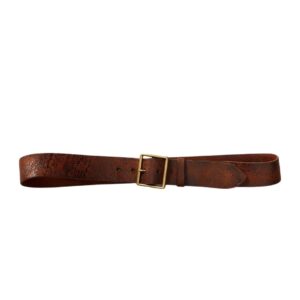 RALPH LAUREN DISTRESSED LEATHER BELT