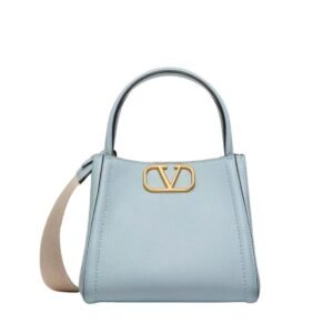 VALENTINO GARAVANI ALLTIME SMALL HANDBAG IN GRAINY CALFSKIN
