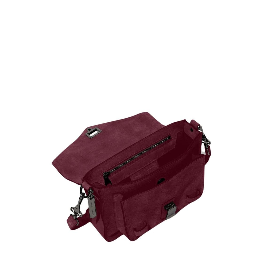 PROENZA PS1 TINY BAG IN SUEDE BORDEAUX - Image 2