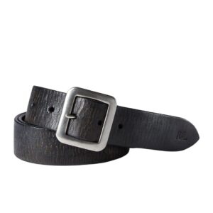 RALPH LAUREN HAND BURNISHED LEATHER BELT