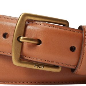 RALPH LAUREN LEATHER DRESS BELT