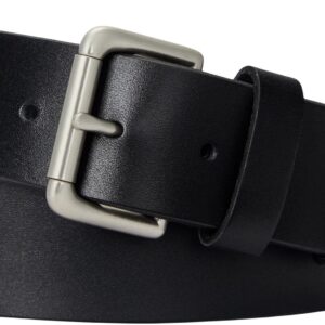 RALPH LAUREN LEATHER ROLLER BUCKLE BELT