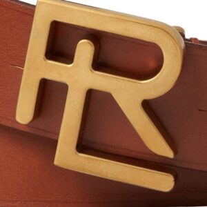 RALPH LAUREN RL VACHETTA LEATHER BELT