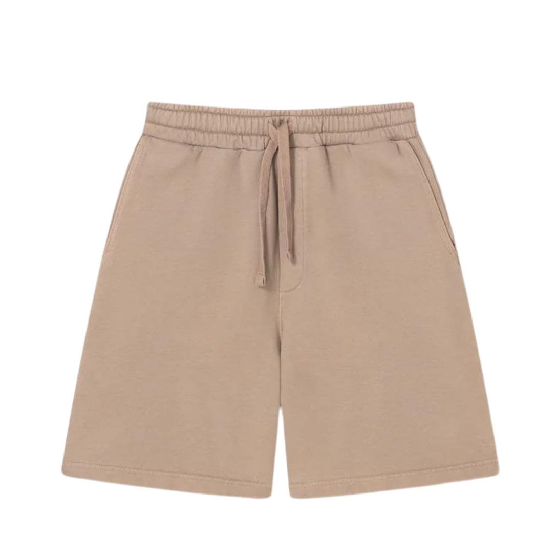 NANUSHKA DOXXI ORGANICALLY GROWN COTTON SHORTS NUT