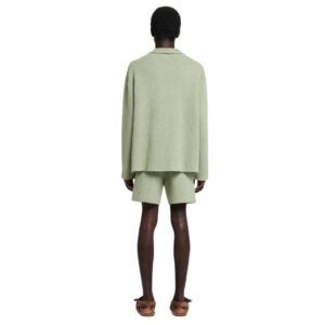 NANUSHKA WALTER TERRY-KNIT SHORTS FADED SAGE