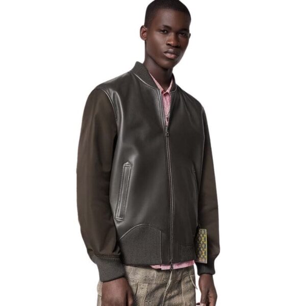 LOUIS VUITTON REVERSIBLE LEATHER NYLON BLOUSON - Image 2