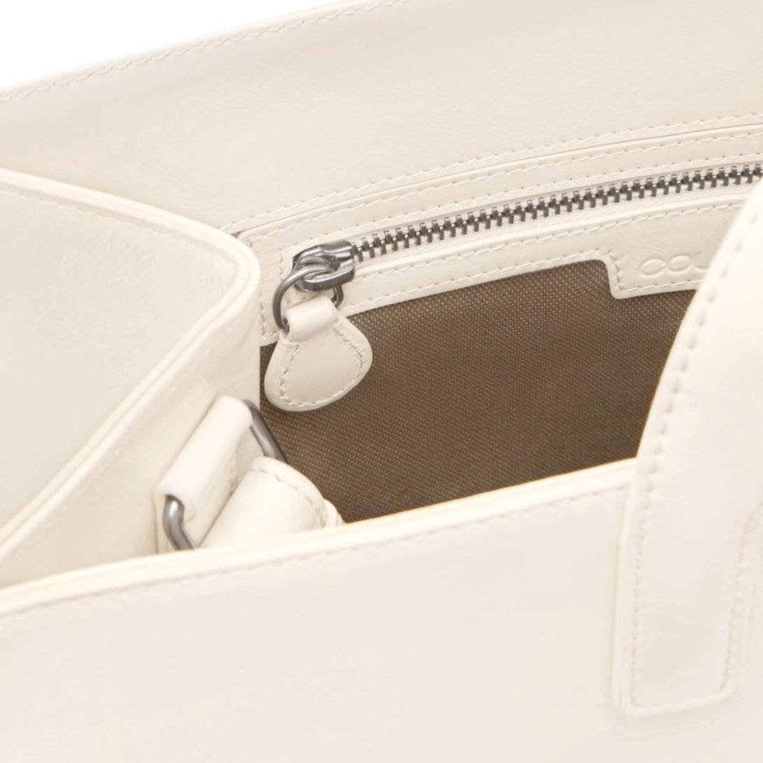 COURREGES HERITAGE NAPLACK LEATHER TOTE BAG - Image 3