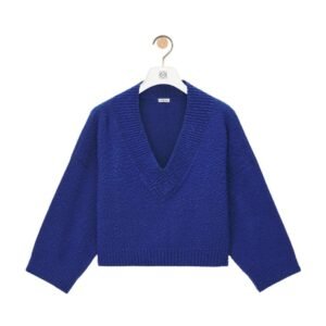 LOEWE CROPPED SWEATER IN WOOL BLEND