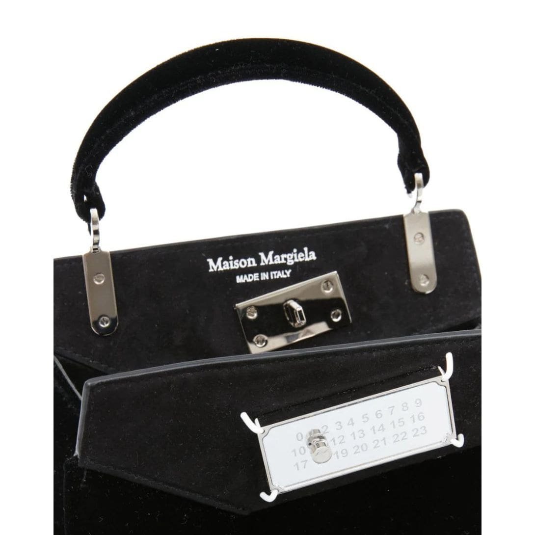 MAISON MARGIELA SMALL SNATCHED SUEDE TOTE BAG - Image 3