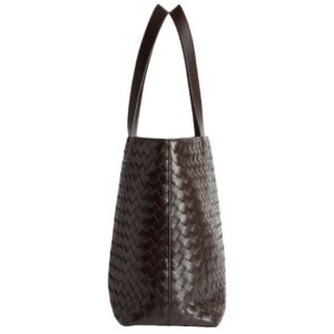 BOTTEGA VENETA LARGE INTRECCIATE ZIPPED TOTE