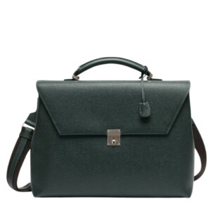 VALEXTRA AVIETTA BRIEFCASE WITH FLAP 24H