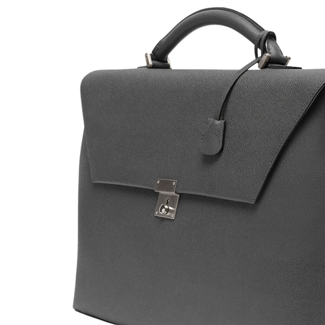 VALEXTRA AVIETTA BRIEFCASE WITH FLAP 24H - Image 6