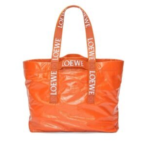 LOEWE FOLD SHOPPER BAG IN PAPER EFFECT CALFSKIN