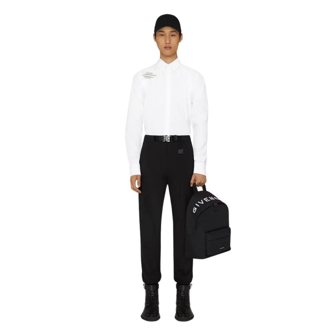 GIVENCHY SHIRT IN POPLIN WITH U LOCK HARDNESS - Image 2