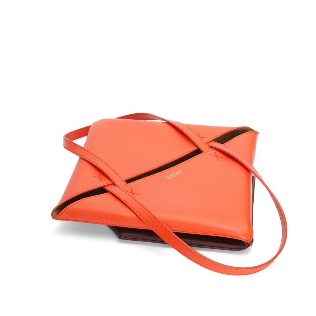 LOEWE PUZZLE FOLD TOTE BAG IN SHINY CALFSKIN - Image 6