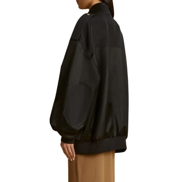 KHAITE THE FARRIS JACKET IN BLACK - Image 4