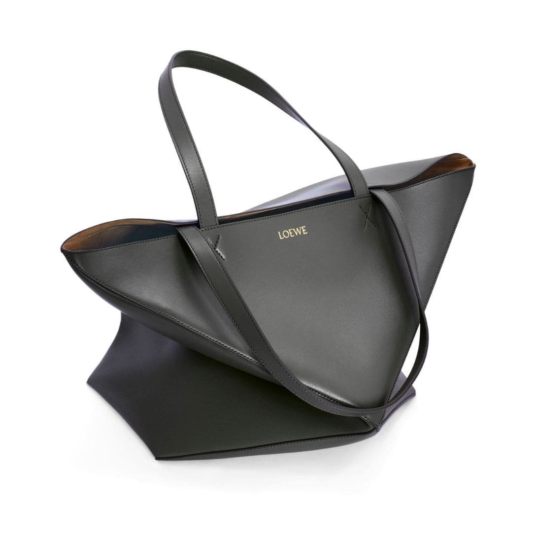 LOEWE PUZZLE FOLD TOTE XL BAG IN SHINY CALFSKIN - Image 3
