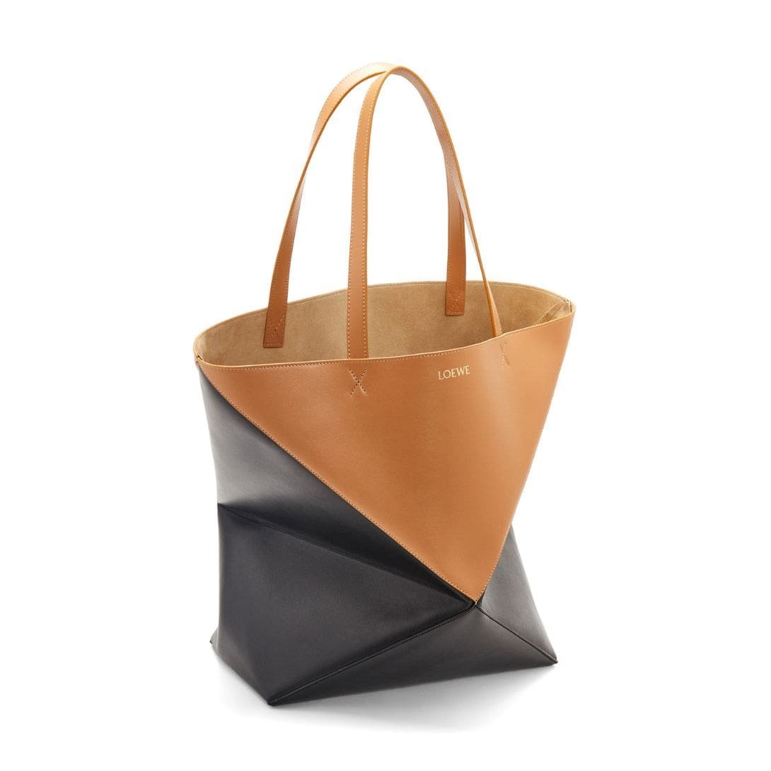 LOEWE PUZZLE FOLD TOTE XL BAG IN SHINY CALFSKIN - Image 2