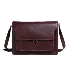 MARNI TRUNK SOFT LARGE BAG IN LEATHER