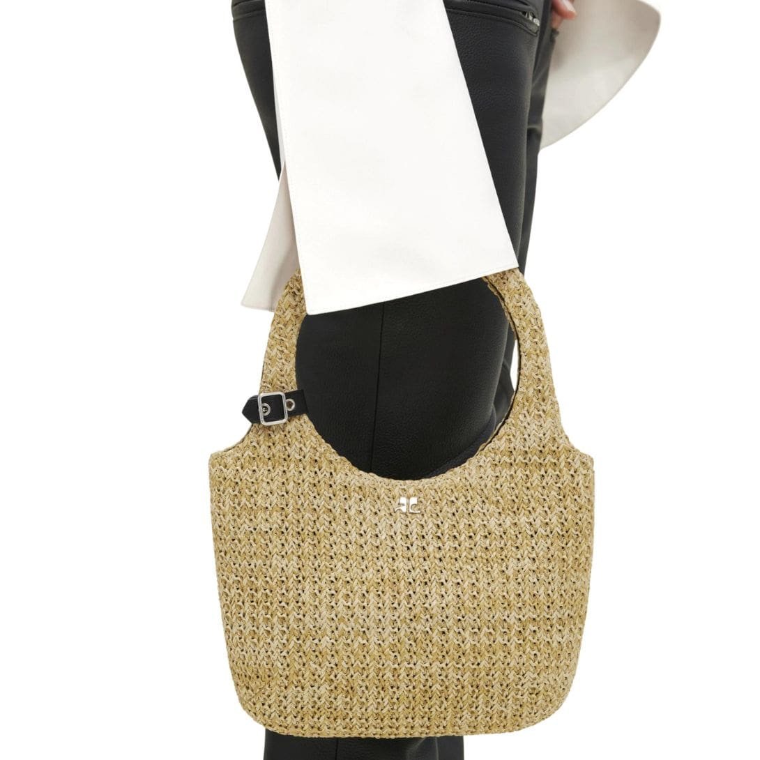COURREGES HOLY RAFFIA BAG - Image 3