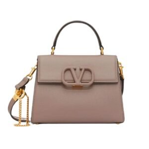 VALENTINO GARAVANI SMALL VSLING GRAINY CALFSKIN HANDBAG