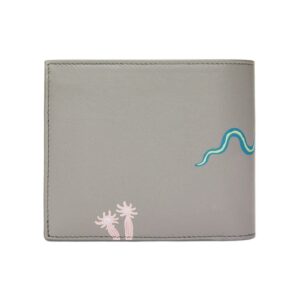 LOEWE EELS BIFOLD WALLET WITH COIN PURSE IN SATIN CALFSKIN