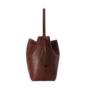 THE ROW BELVEDERE TOTE BAG IN LEATHER