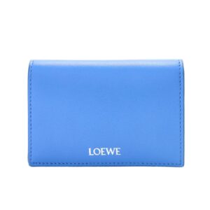 LOEWE FOLDED WALLET IN SHINY CALFSKIN