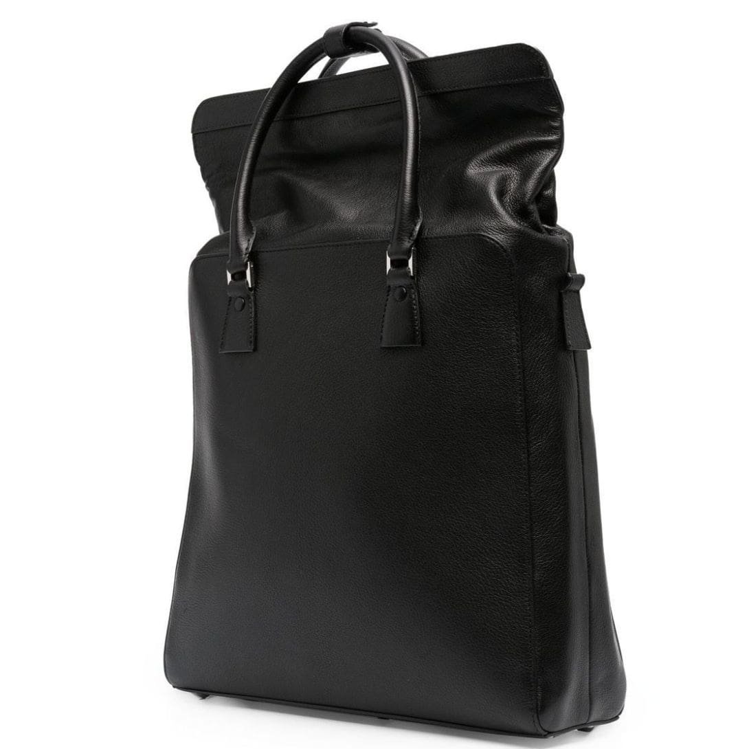 MAISON MARGIELA 5AC DAILY VERTICAL LEATHER BACKPACK - Image 2