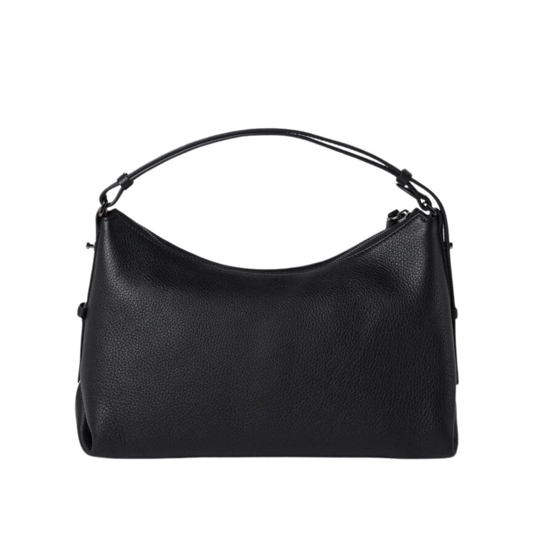 BRUNELLO CUCINELLI TEXTURE CALFSKIN HOBO BAG WITH MONILI - Image 2