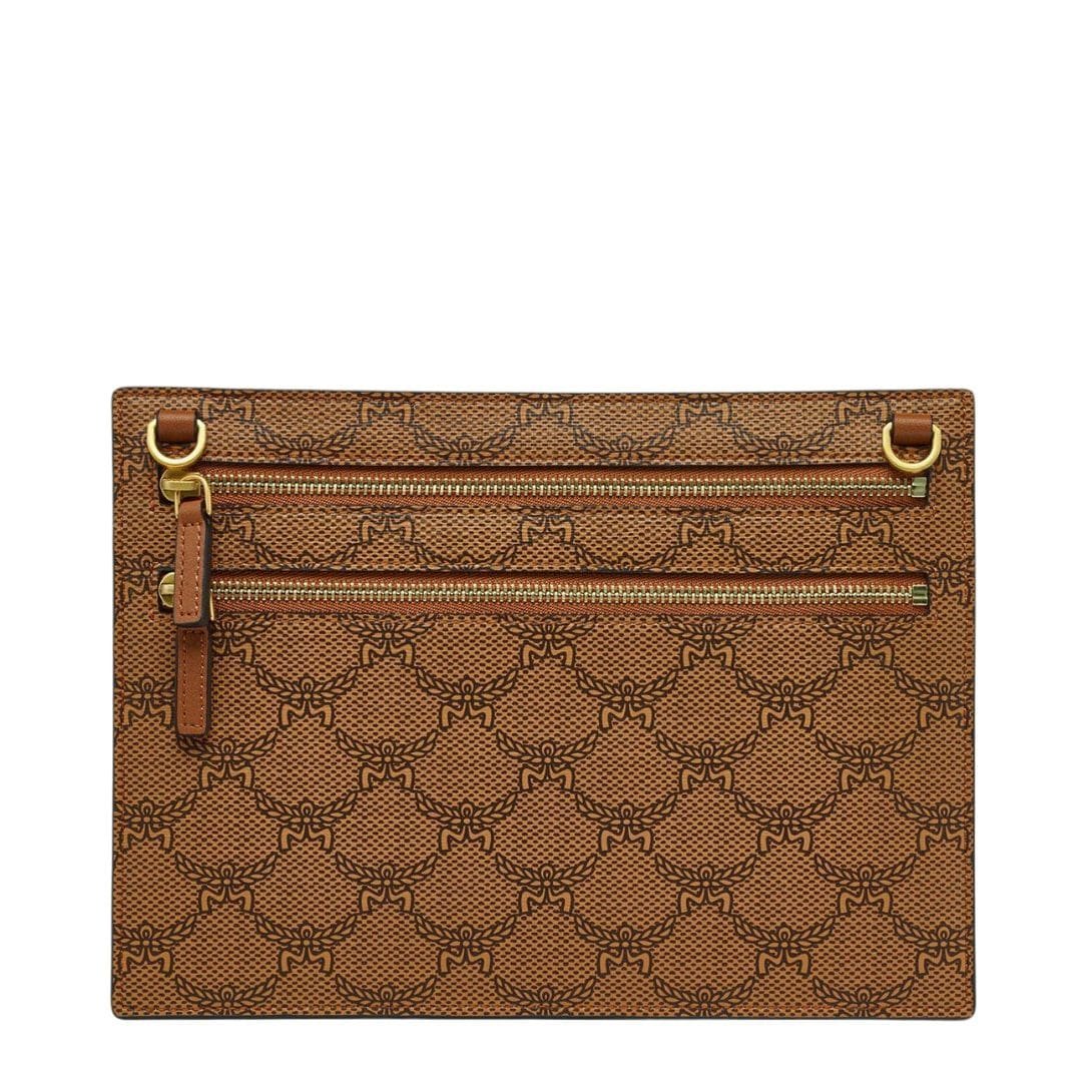 MCM SMALL HIMMEL CROSSBODY POUCH IN LAURETOS COGNAC - Image 5