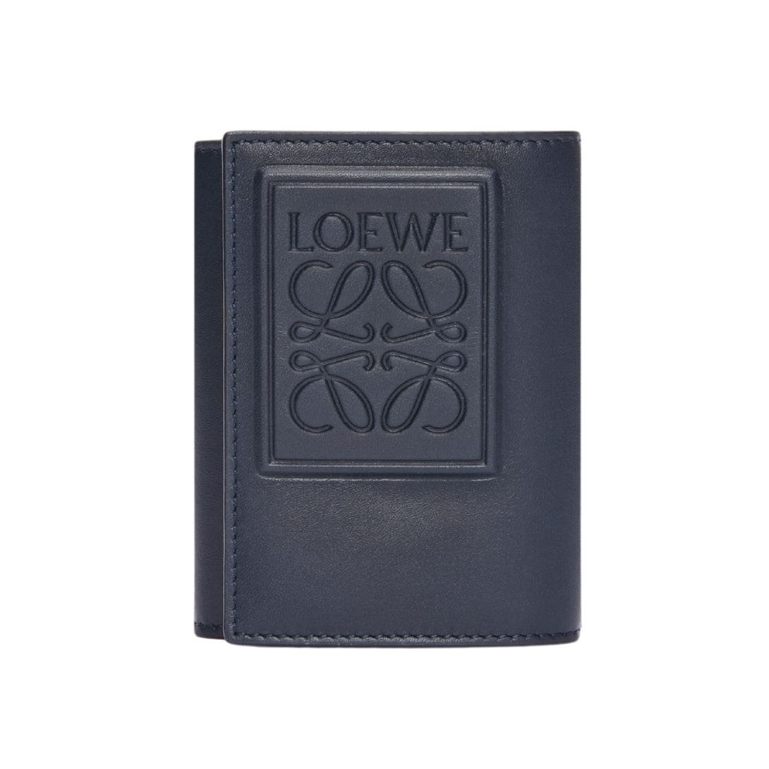 LOEWE TRIFOLD WALLET IN SATIN CALFSKIN