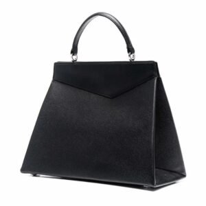 MAISON MARGIELA SNATCHED LEATHER TOTE BAG