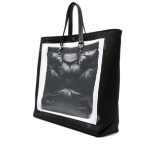 MAISON MARGIELA GLAM SLAM TROMPE L’OEIL-PRINT TOTE BAG