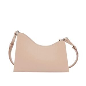 MAISON MARGIELA SMALL SNATCHED LEATHER SHOULDER BAG
