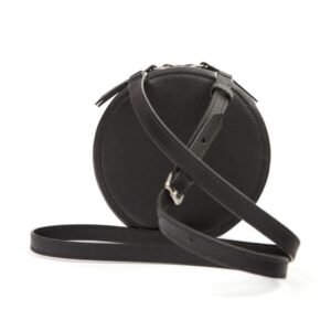 MAISON MARGIELA MICRO CIRCLE LEATHER SHOULDER BAG