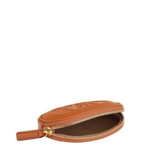 MCM MODE TRAVIA BELT W/ ZIP POUCH IN NAPPA LEATHER COGNAC