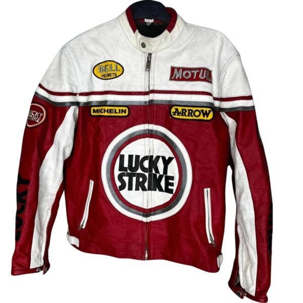 Lucky Strike Racing Leather Jacket