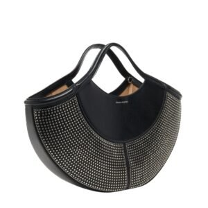 ALEXANDER MCQUEEN WOMEN’S THE COVE BAG IN BLACK