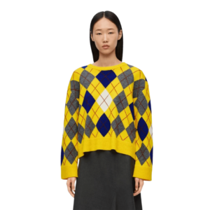 LOEWE WOOL DIAMOND SWEATER