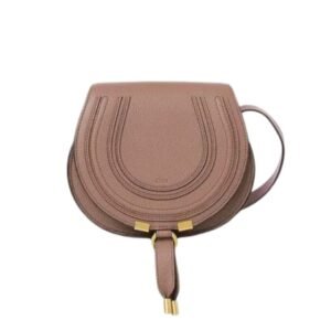 CHLOE MARCIE SMALL SADDLE BAG WOODROSE