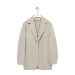 LOEWE PUZZLE FOLD JACKET IN WOOL AND CASHMERE