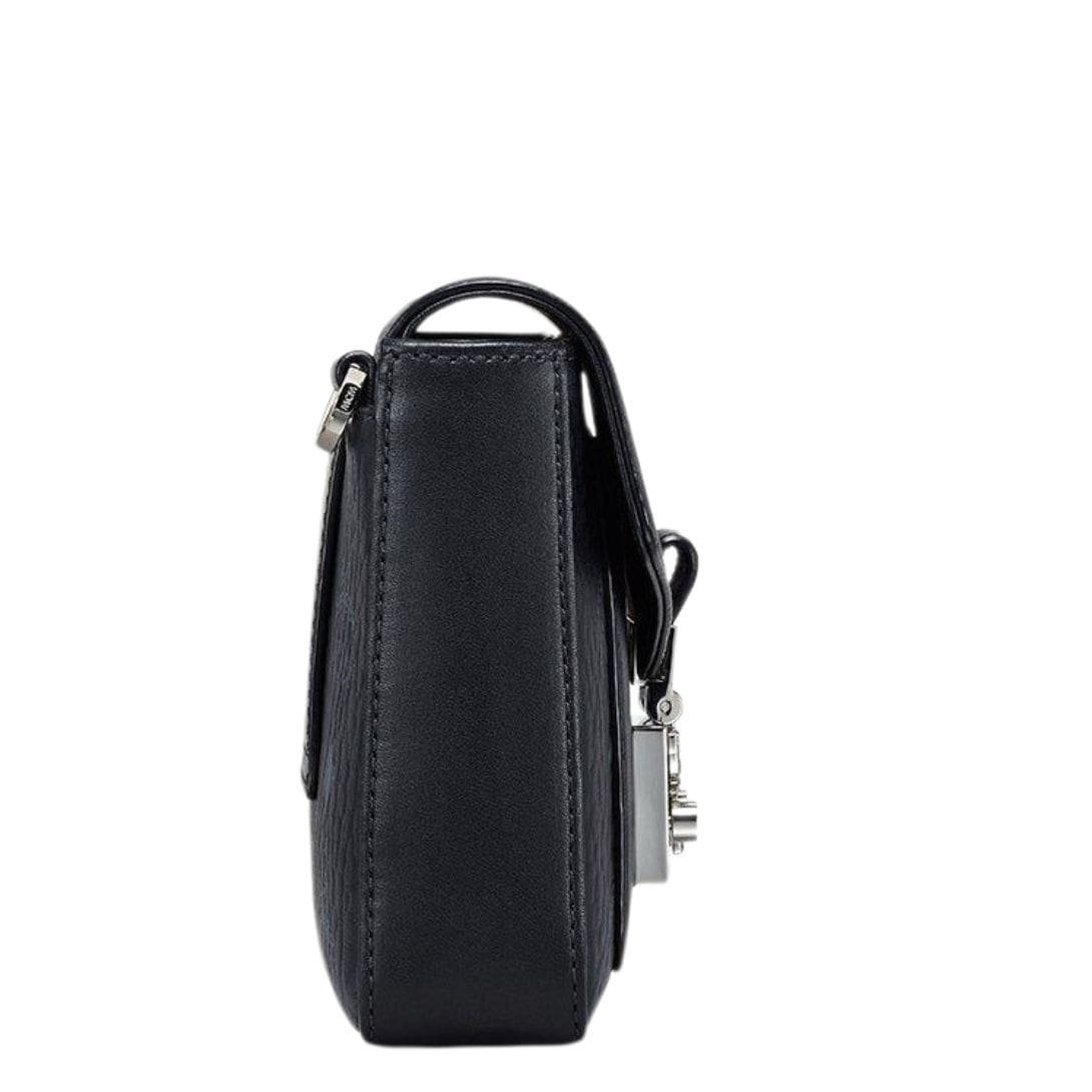 MCM SMALL VIKTOR CROSSBODY IN VISETOS BLACK - Image 4