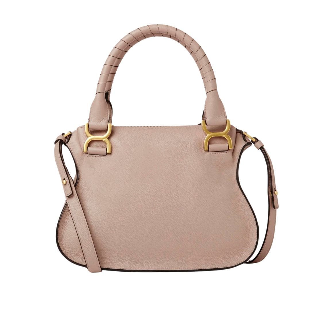 MARCIE SMALL DOUBLE CARRY BAG NOMAD BEIGE - Image 4