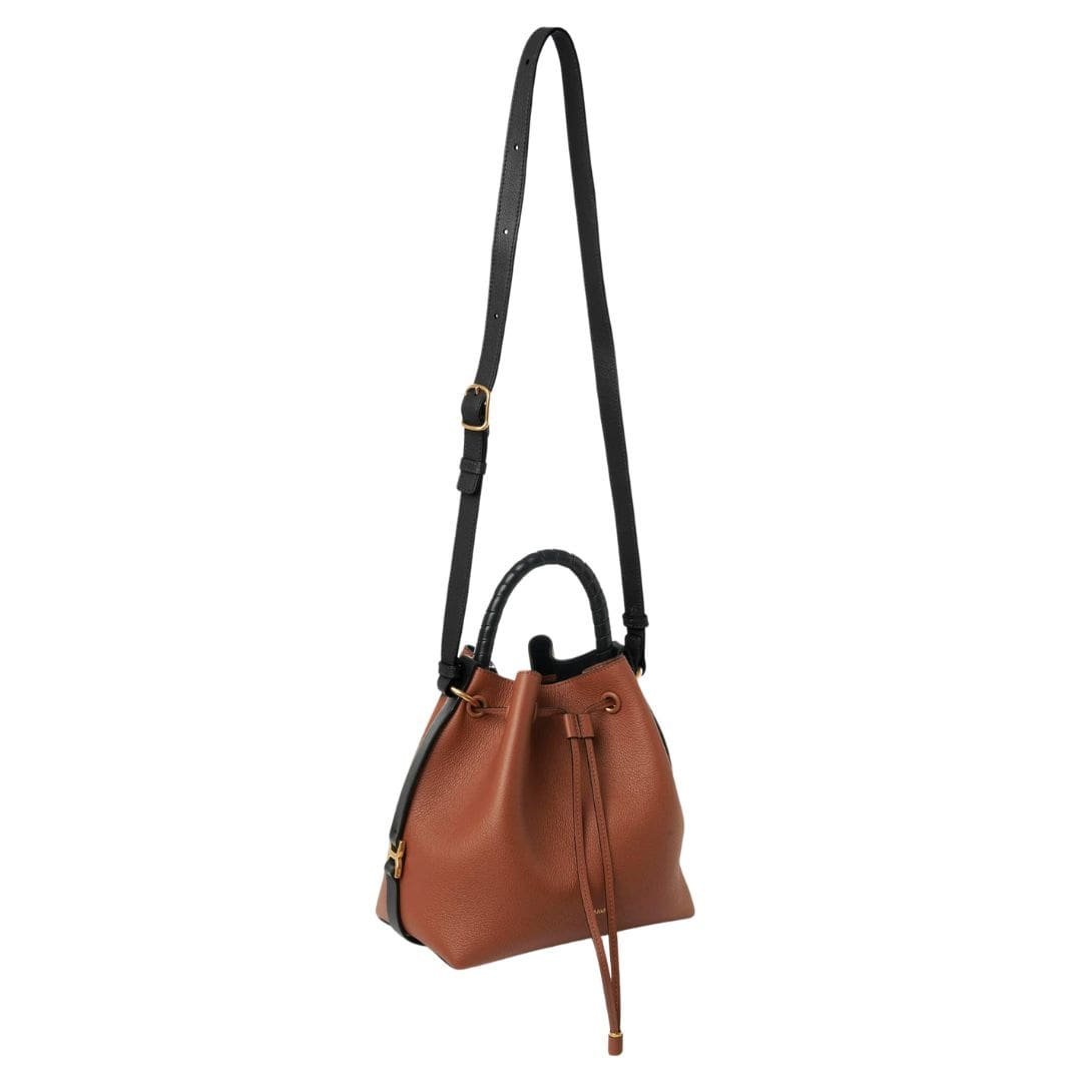 CHLOE MARCIE BUCKET BAG TAN - Image 5