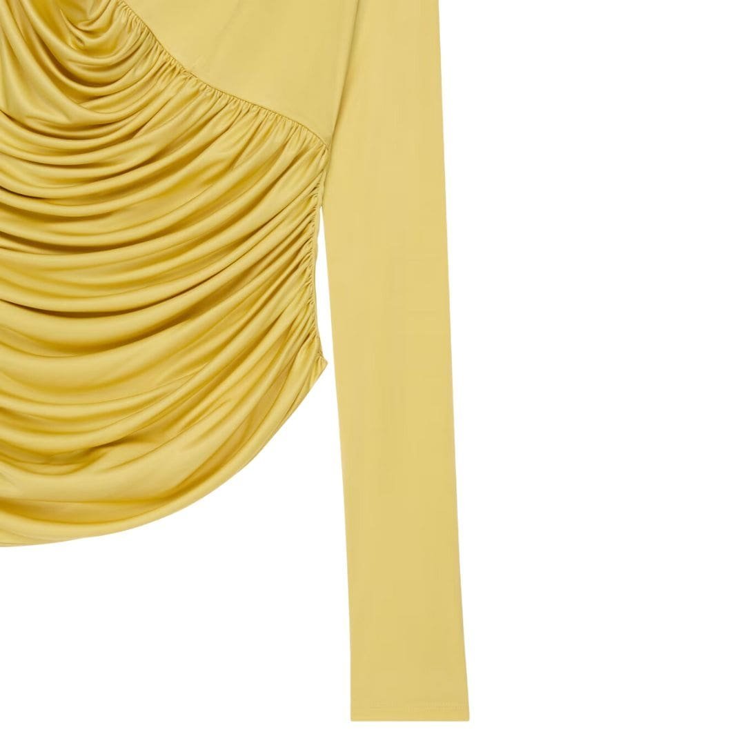 GIVENCHY DRAPED TOP IN JERSEY - Image 3