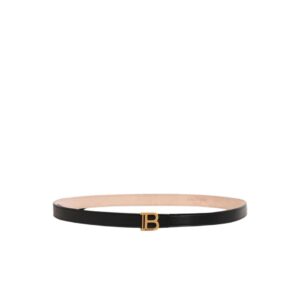 BALMAIN B-BELT IN LEATHER