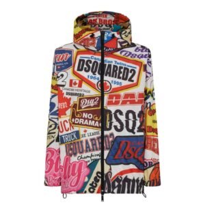 DSQUARED2 LOGOMANIA WINDBREAKER