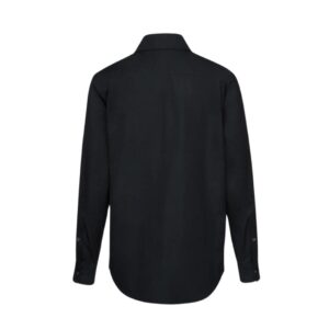 MAGDA BUTRYM CLASSIC COTTON BUTTON UP SHIRT IN BLACK